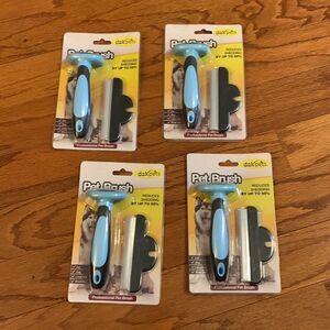 Professional Pet Brush bundle of FOUR reduces shedding by up to 95%. Resellers?!